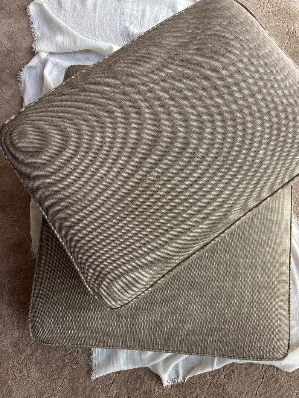 Trousdale Outdoor Lounge Chair Cushions in Mochaccino